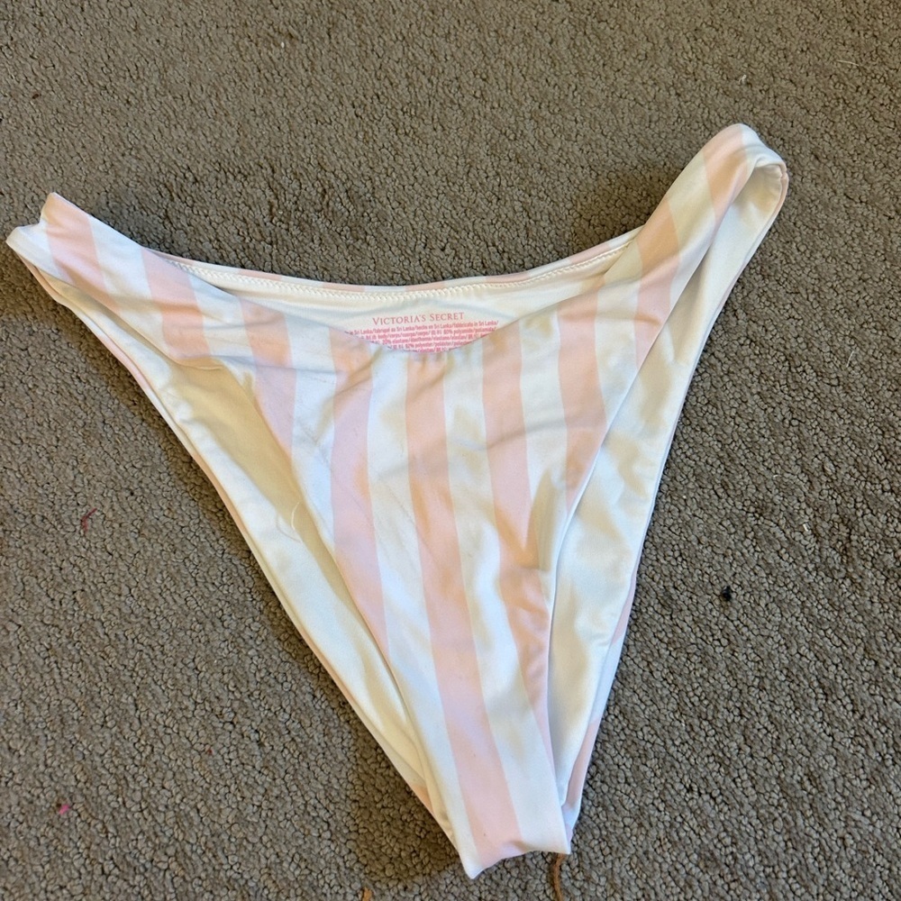 Victoria's Secret Striped Bikini Bottoms
